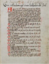 Mechthild von Magdeburg - Handschrift des Buches: Das flieende Licht der Gottheit